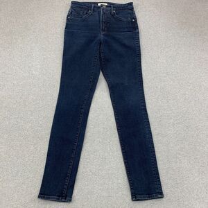 Revtown Decade Denim Jeans Womens Size 29 Tall Blue Stretch 32" Inseam